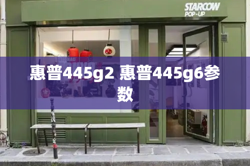 惠普445g2 惠普445g6参数