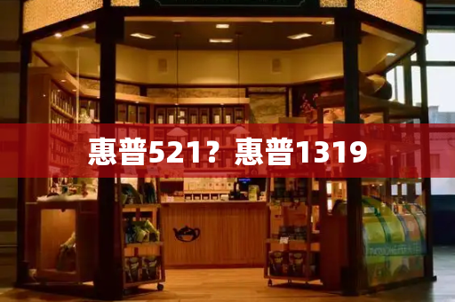 惠普521？惠普1319-第1张图片-星选测评