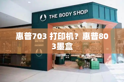 惠普703 打印机？惠普803墨盒-第1张图片-星选测评