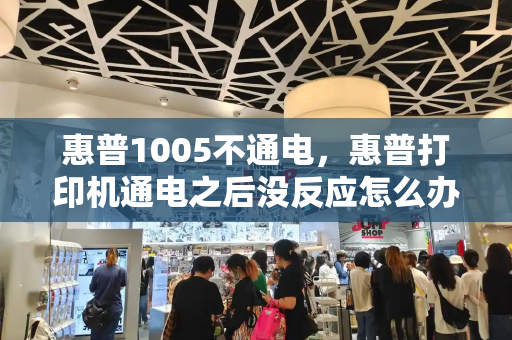 惠普1005不通电，惠普打印机通电之后没反应怎么办