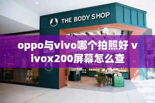oppo与vivo哪个拍照好 vivox200屏幕怎么查