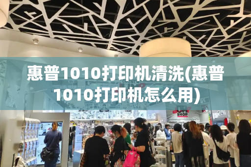 惠普1010打印机清洗(惠普1010打印机怎么用)