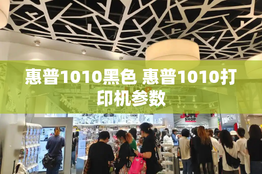 惠普1010黑色 惠普1010打印机参数