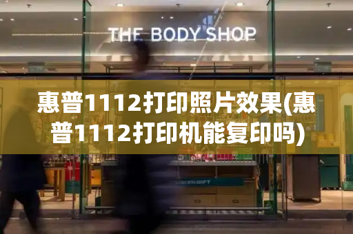 惠普1112打印照片效果(惠普1112打印机能复印吗)-第1张图片-星选测评