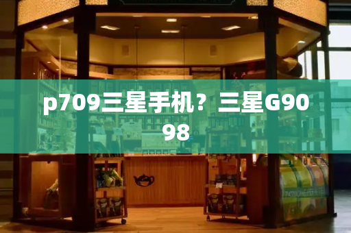 p709三星手机？三星G9098-第1张图片-星选测评