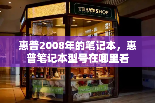 惠普2008年的笔记本，惠普笔记本型号在哪里看-第1张图片-星选测评