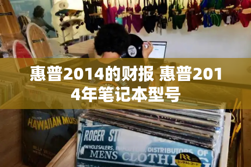 惠普2014的财报 惠普2014年笔记本型号