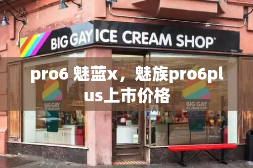pro6 魅蓝x，魅族pro6plus上市价格