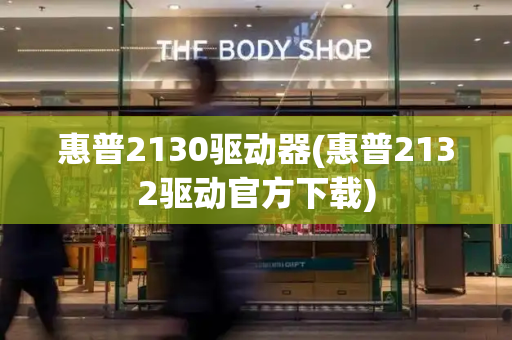 惠普2130驱动器(惠普2132驱动官方下载)-第1张图片-星选测评