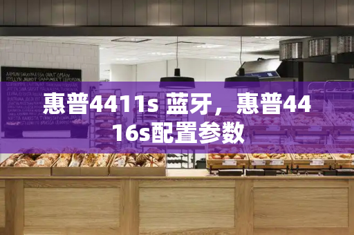 惠普4411s 蓝牙，惠普4416s配置参数-第1张图片-星选测评