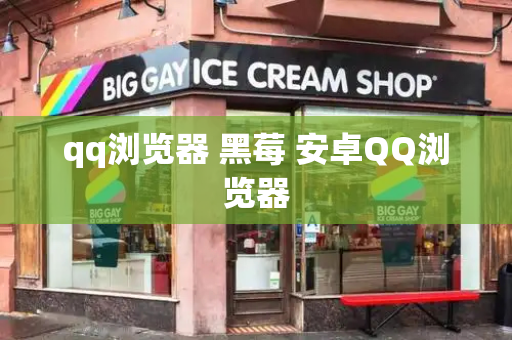 qq浏览器 黑莓 安卓QQ浏览器