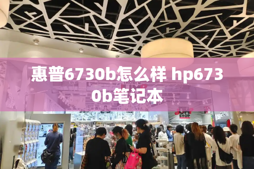 惠普6730b怎么样 hp6730b笔记本-第1张图片-星选测评