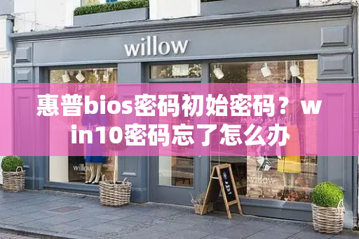 惠普bios密码初始密码？win10密码忘了怎么办