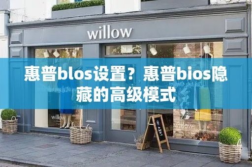 惠普blos设置？惠普bios隐藏的高级模式-第1张图片-星选测评