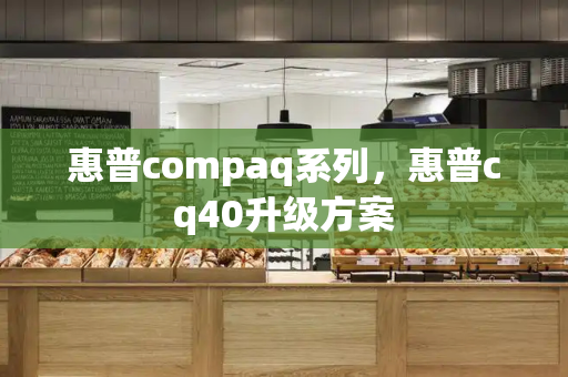 惠普compaq系列，惠普cq40升级方案-第1张图片-星选测评