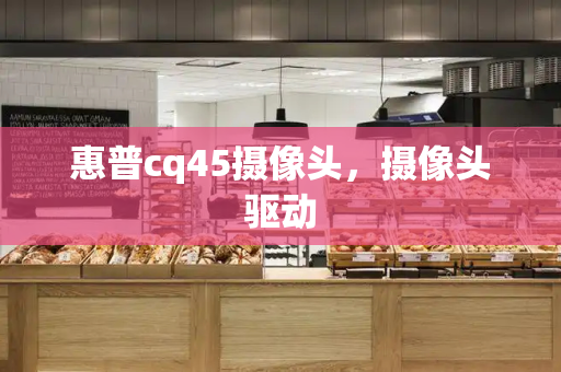 惠普cq45摄像头，摄像头驱动-第1张图片-星选测评
