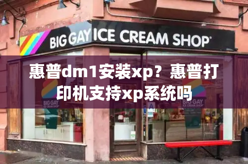 惠普dm1安装xp？惠普打印机支持xp系统吗