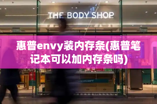 惠普envy装内存条(惠普笔记本可以加内存条吗)-第1张图片-星选测评