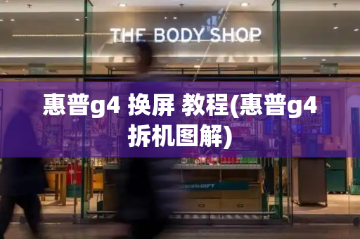 惠普g4 换屏 教程(惠普g4拆机图解)-第1张图片-星选测评