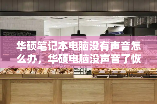 华硕笔记本电脑没有声音怎么办，华硕电脑没声音了恢复步骤