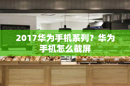 2017华为手机系列？华为手机怎么截屏-第1张图片-星选测评