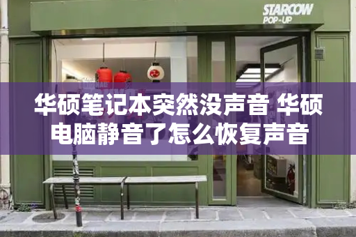 华硕笔记本突然没声音 华硕电脑静音了怎么恢复声音-第1张图片-星选测评