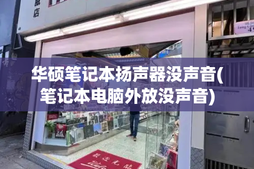 华硕笔记本扬声器没声音(笔记本电脑外放没声音)-第1张图片-星选测评
