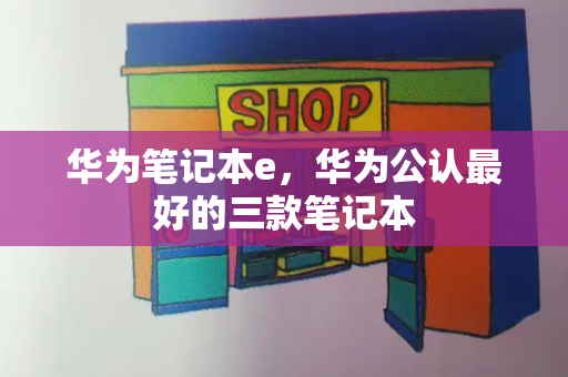 华为笔记本e，华为公认最好的三款笔记本-第1张图片-星选测评