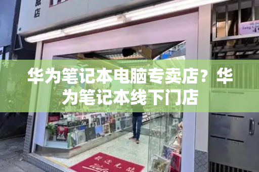 华为笔记本电脑专卖店？华为笔记本线下门店-第1张图片-星选测评