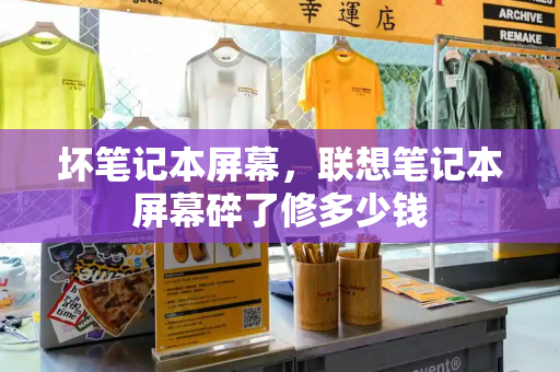坏笔记本屏幕，联想笔记本屏幕碎了修多少钱-第1张图片-星选测评