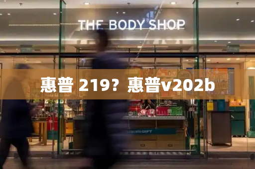 惠普 219？惠普v202b-第1张图片-星选测评