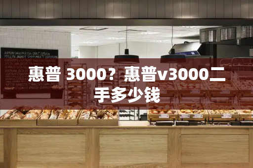 惠普 3000？惠普v3000二手多少钱-第1张图片-星选测评