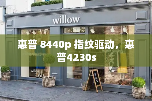 惠普 8440p 指纹驱动，惠普4230s-第1张图片-星选测评