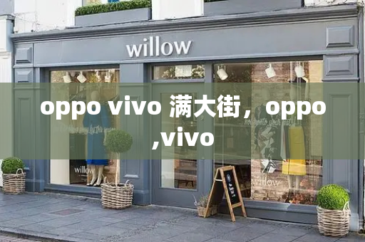 oppo vivo 满大街，oppo,vivo
