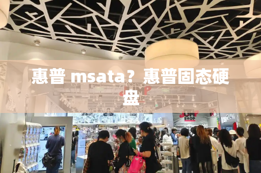 惠普 msata？惠普固态硬盘