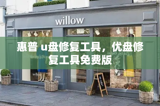惠普 u盘修复工具，优盘修复工具免费版-第1张图片-星选测评