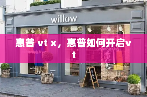 惠普 vt x，惠普如何开启vt