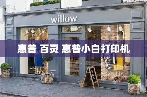 惠普 百灵 惠普小白打印机
