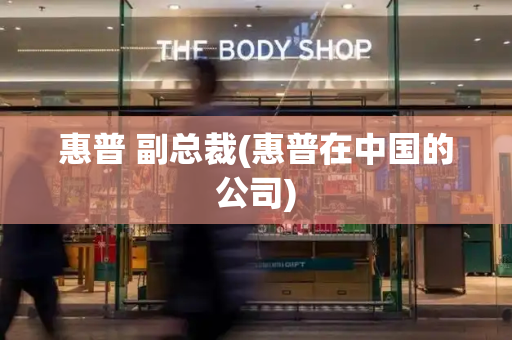 惠普 副总裁(惠普在中国的公司)-第1张图片-星选测评