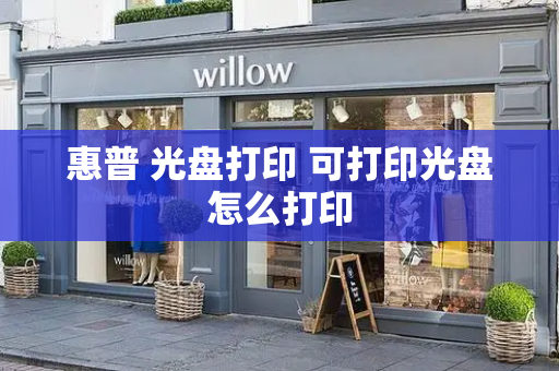 惠普 光盘打印 可打印光盘怎么打印-第1张图片-星选测评