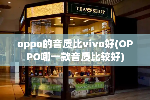 oppo的音质比vivo好(OPPO哪一款音质比较好)-第1张图片-星选测评