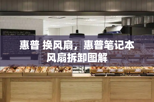 惠普 换风扇，惠普笔记本风扇拆卸图解-第1张图片-星选测评