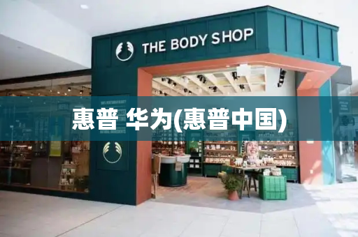 惠普 华为(惠普中国)