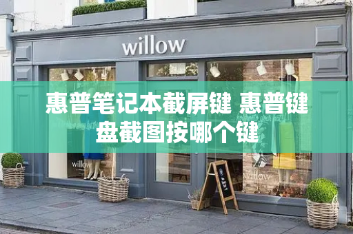 惠普笔记本截屏键 惠普键盘截图按哪个键-第1张图片-星选测评