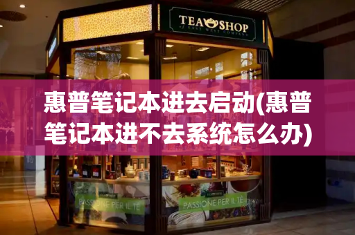 惠普笔记本进去启动(惠普笔记本进不去系统怎么办)