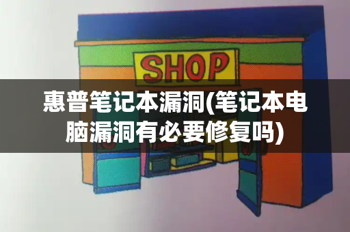 惠普笔记本漏洞(笔记本电脑漏洞有必要修复吗)-第1张图片-星选测评