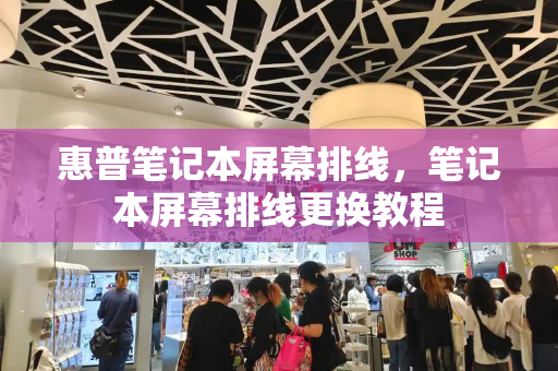 惠普笔记本屏幕排线，笔记本屏幕排线更换教程