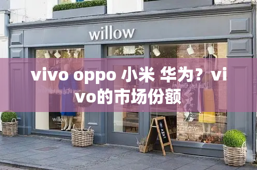 vivo oppo 小米 华为？vivo的市场份额-第1张图片-星选测评
