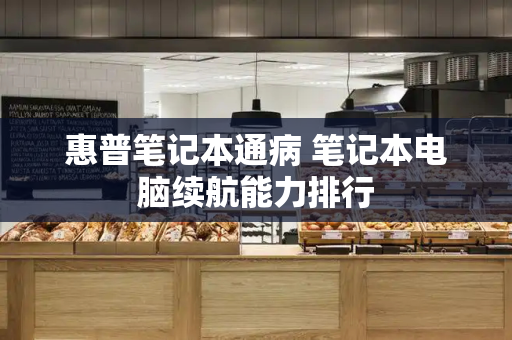 惠普笔记本通病 笔记本电脑续航能力排行