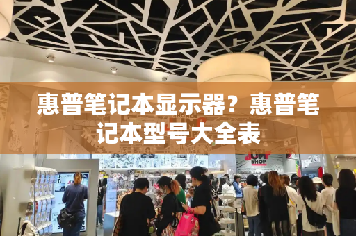 惠普笔记本显示器？惠普笔记本型号大全表-第1张图片-星选测评